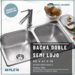 Bacha Doble Semi Lujo 305E