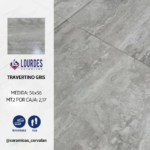 Travertino Gris Brillante